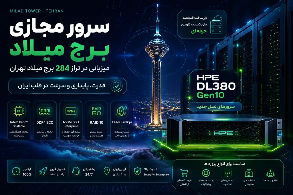 سرور مجازی برج میلاد