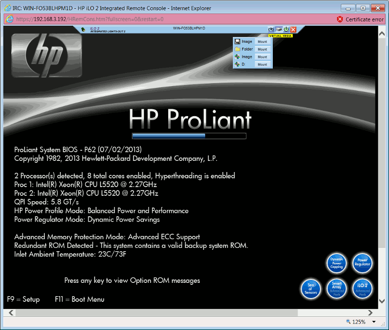 آموزش نصب iLo در سرور HP