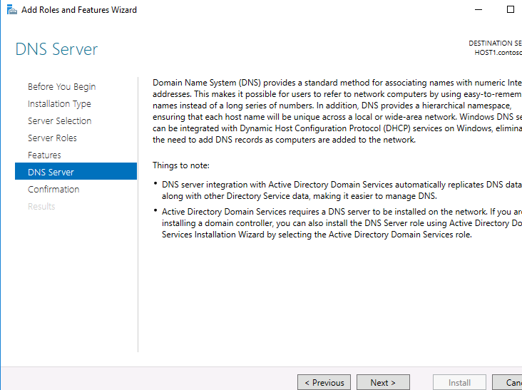 آموزش نصب و کانفیگ DNS در Windows Server 2012