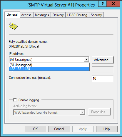 آموزش SMTP Mailserver ویندوز سرور