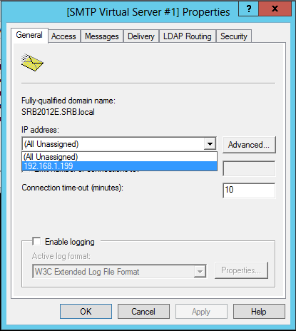 نصب و کانفیگ SMTP داخلی در Windows Server 2012 13 آموزش SMTP Mailserver ویندوز سرور