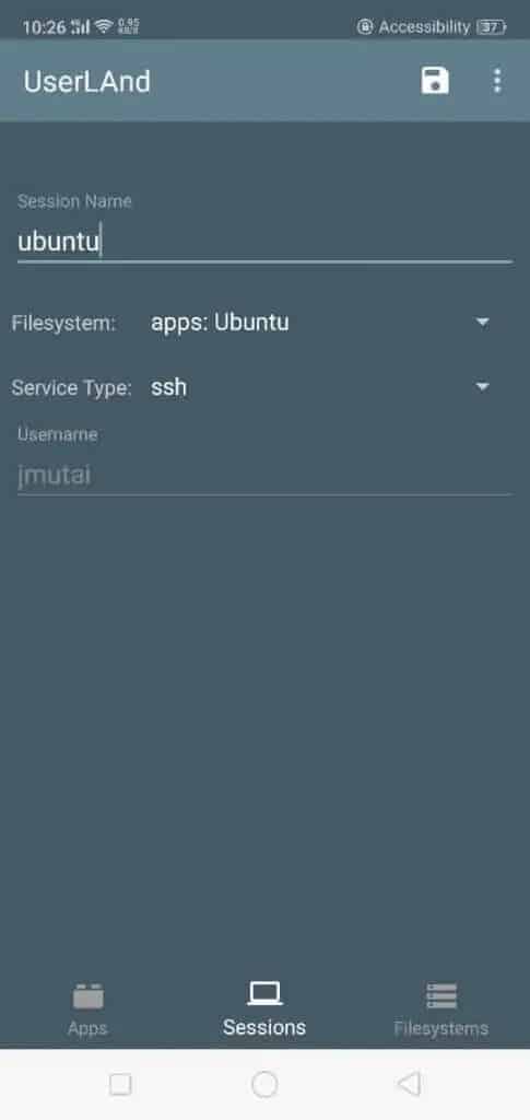 run Linux on Android without root using UserLAnd